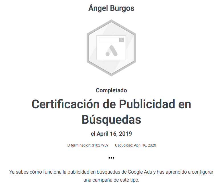 entreprise certifiée google ads